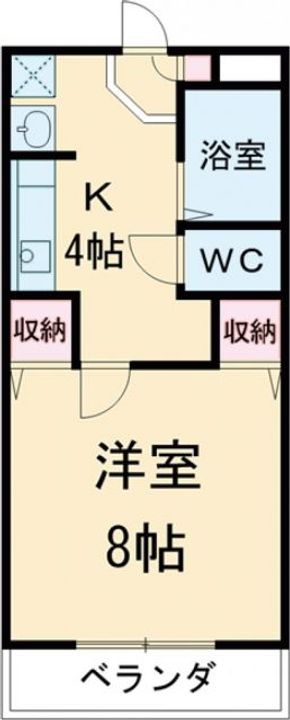 シャルム三の丸の間取り