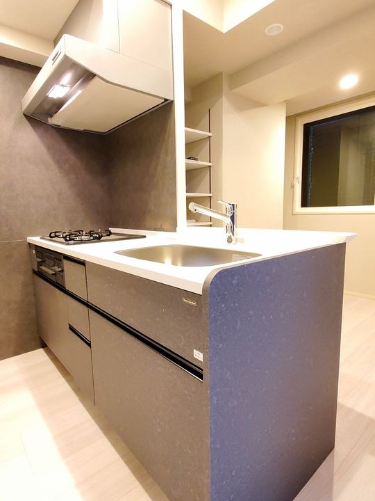 東京都練馬区栄町(マンション)の賃貸物件のキッチン