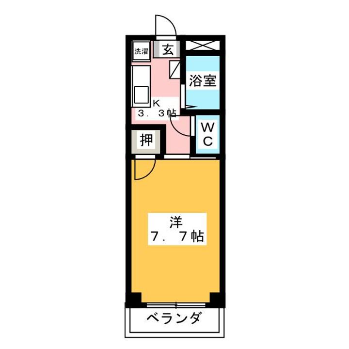 第3後藤コーポの間取り