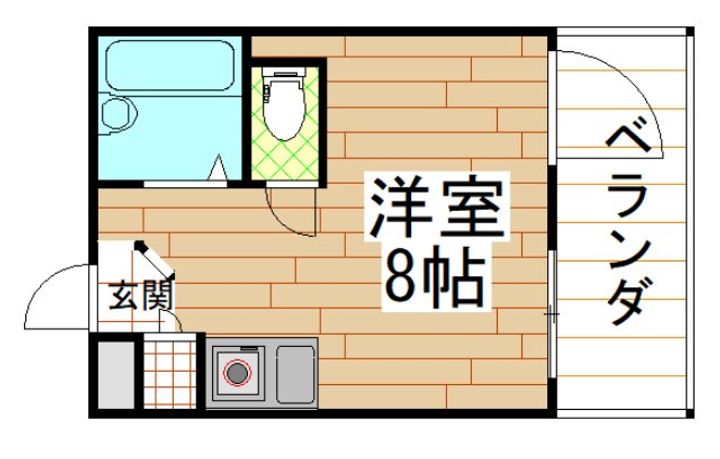 ロフティ岡田の間取り