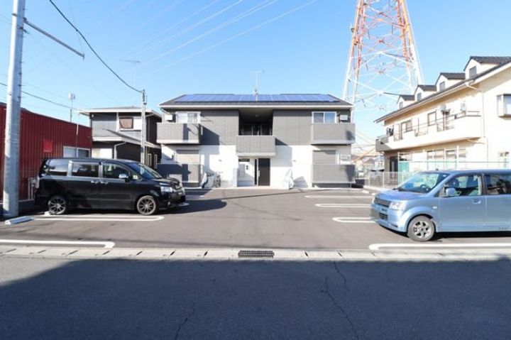 栃木県小山市西城南1(アパート)の賃貸物件の地図