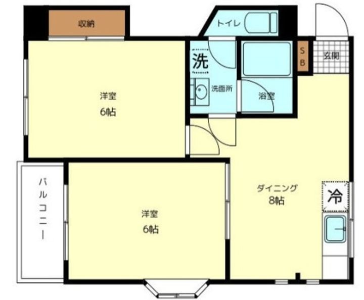 アクセス堀切IIの間取り