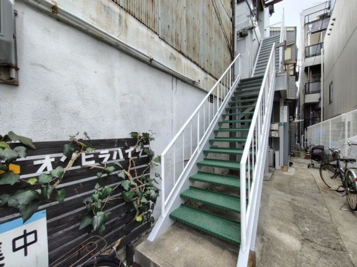 オクヒラハイツの地図