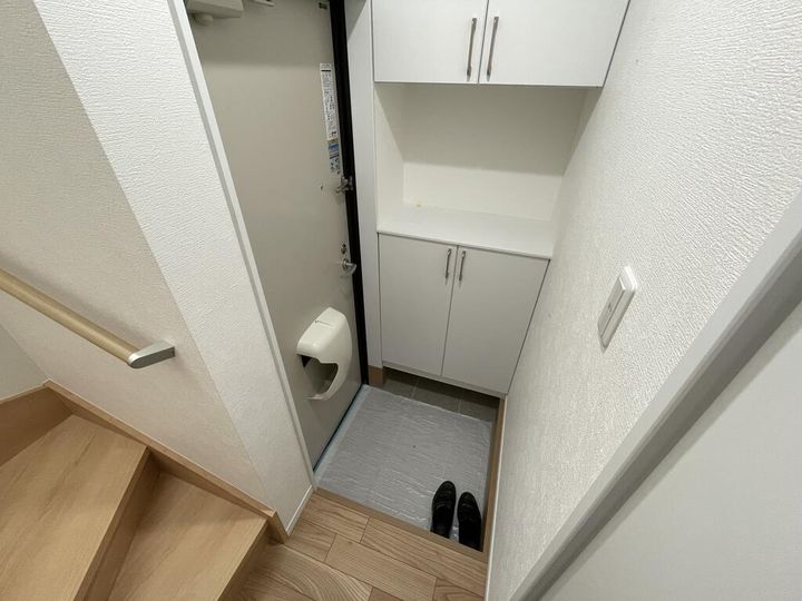 ピュアランド柏木の玄関