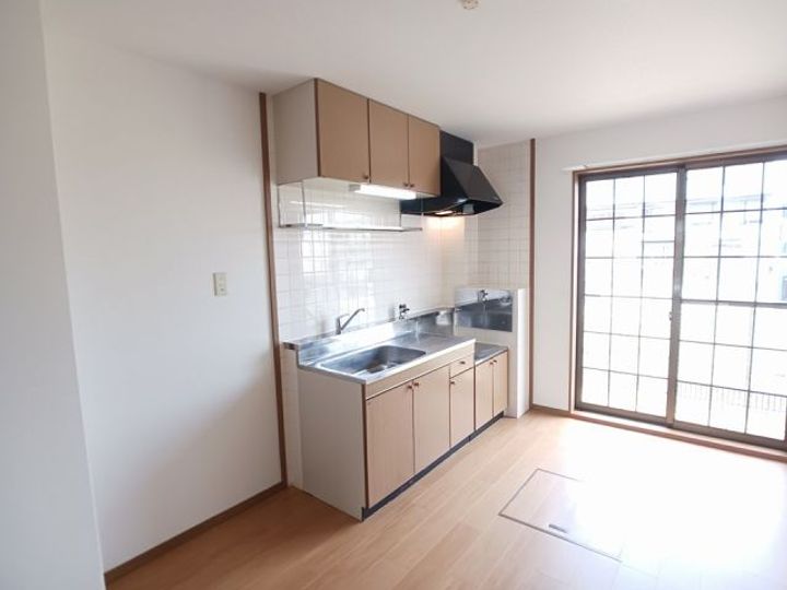 奈良県香芝市真美ヶ丘5(アパート)の賃貸物件のキッチン