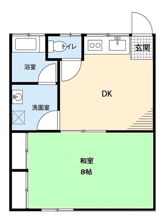 メゾン鎌田2の間取り