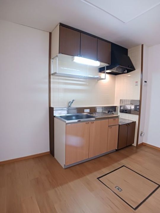 新潟県新潟市西区鳥原(アパート)の賃貸物件のキッチン