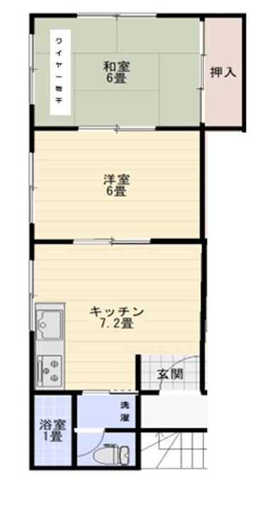 コバシビルの間取り