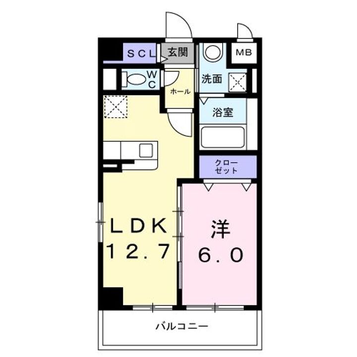 オリエントレジデンス門真殿島町の間取り