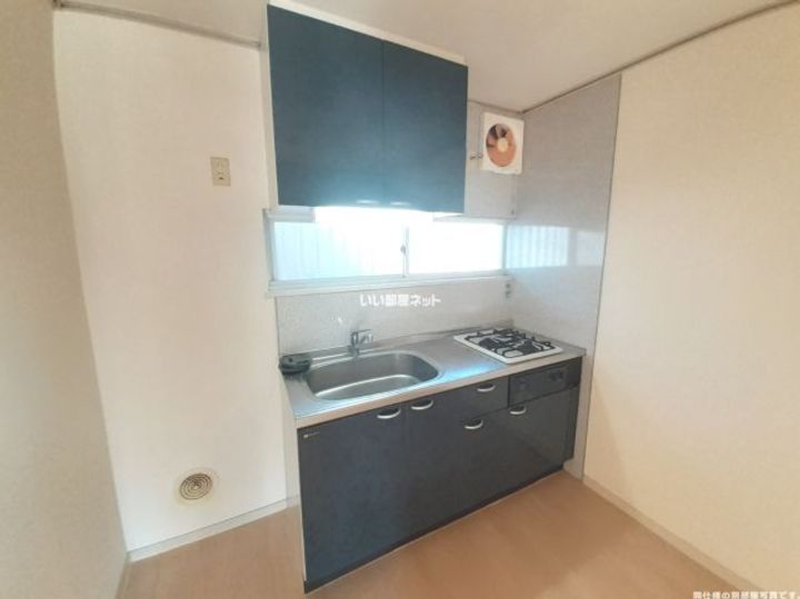 奈良県奈良市左京3(アパート)の賃貸物件のキッチン