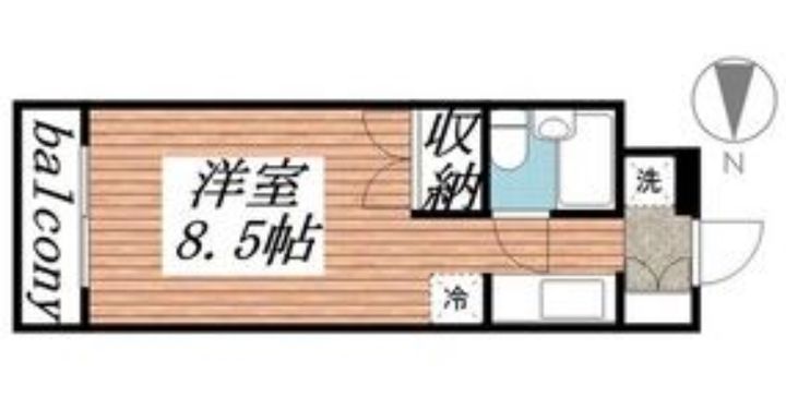 メゾン・ド・フェリーの間取り