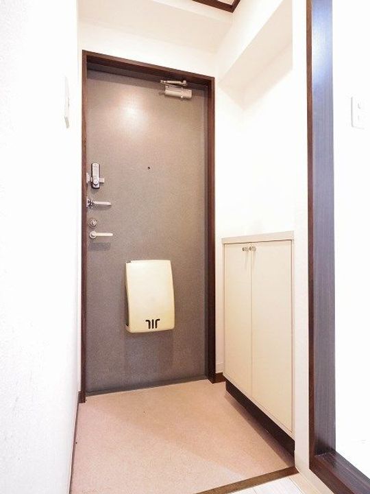 埼玉県朝霞市朝志ケ丘4(マンション)の賃貸物件の玄関