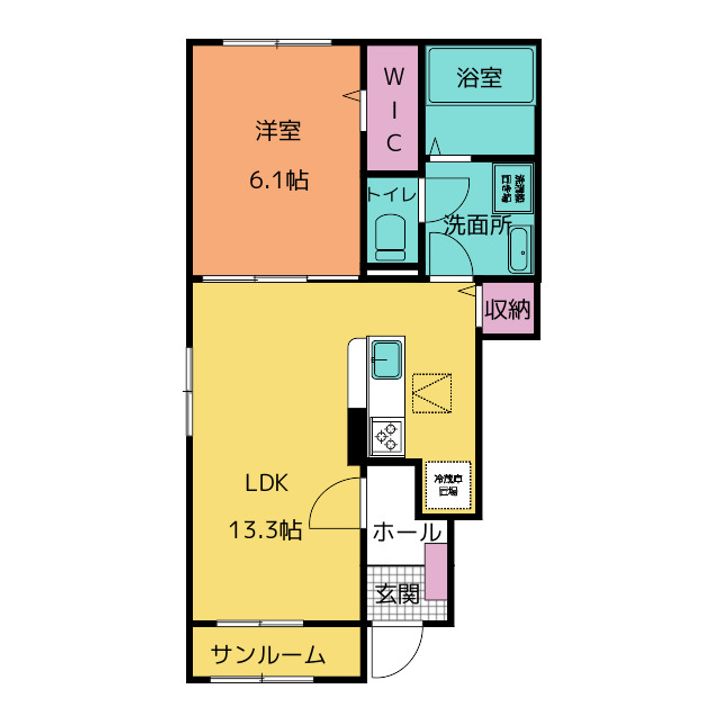 プラネット 寺ノ前の間取り