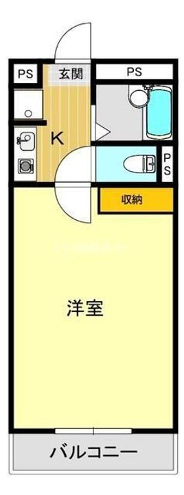 埼玉県熊谷市久下1(マンション)の賃貸物件の間取り
