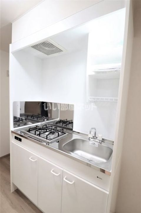 栃木県栃木市沼和田町(アパート)の賃貸物件のキッチン