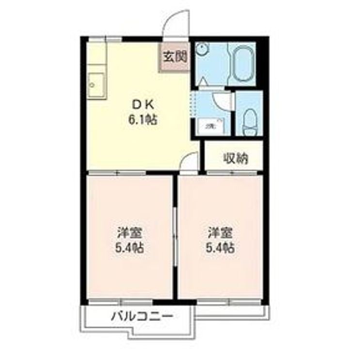 ドエル三山の間取り