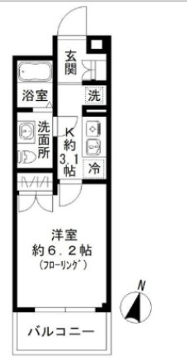 N-stage 草加新田の間取り