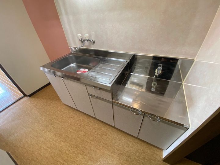 静岡県浜松市中央区市野町(マンション)の賃貸物件のキッチン