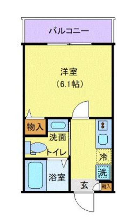 Oasis弘明寺 A棟の間取り