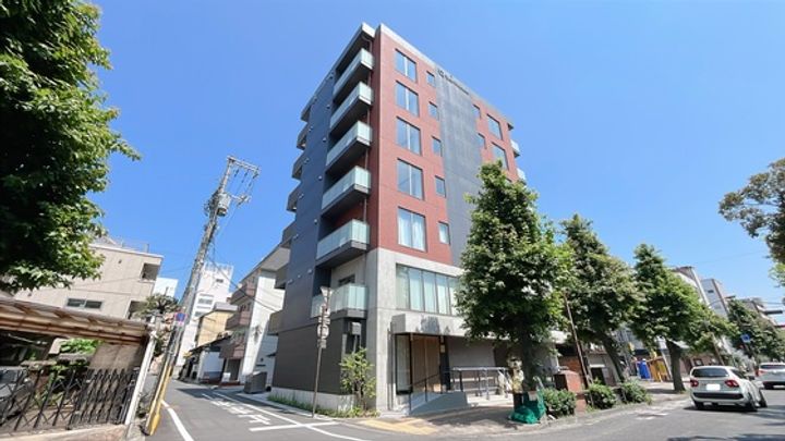 岡山県岡山市北区田町2の賃貸マンションの外観