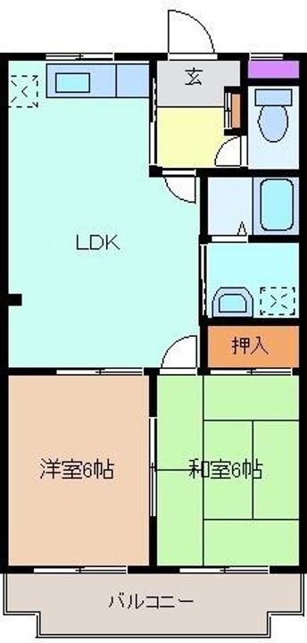 グランドヒル聖の間取り