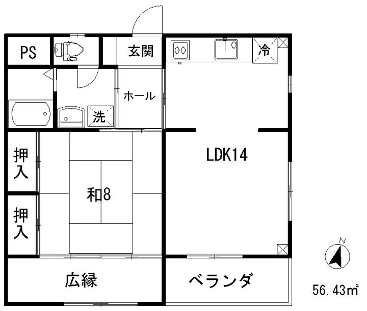 マリーナの間取り
