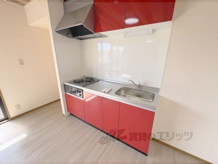 ベェルヴィジュールB棟のキッチン