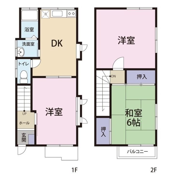 埼玉県さいたま市浦和区元町3(一戸建)の賃貸物件の間取り