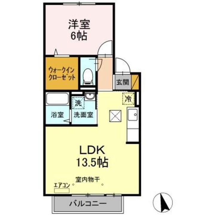 クレール津田沼の間取り