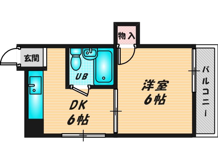 すみれプラザ長堂の間取り