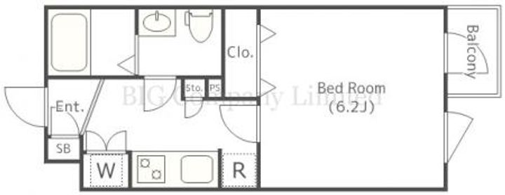 東京都大田区田園調布本町(マンション)の賃貸物件の間取り