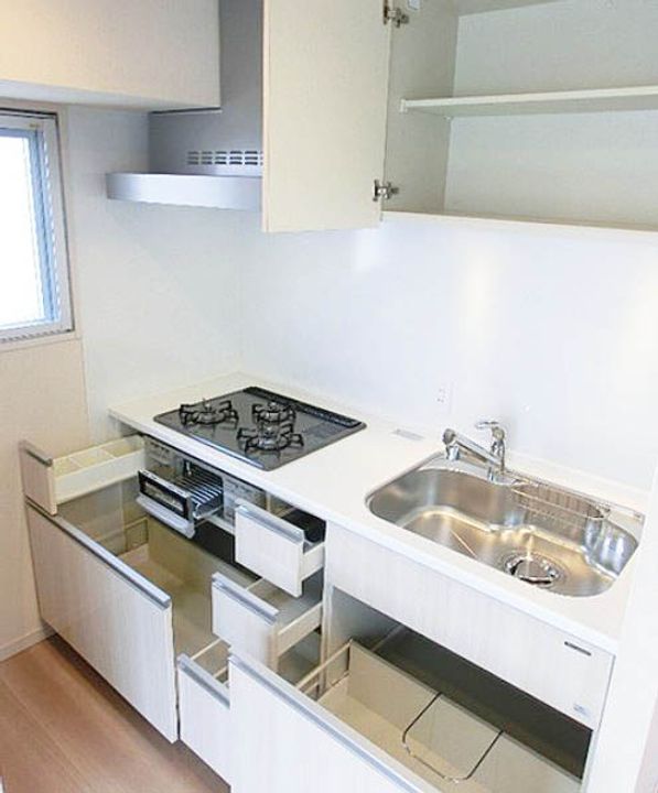 東京都台東区松が谷2(マンション)の賃貸物件のキッチン