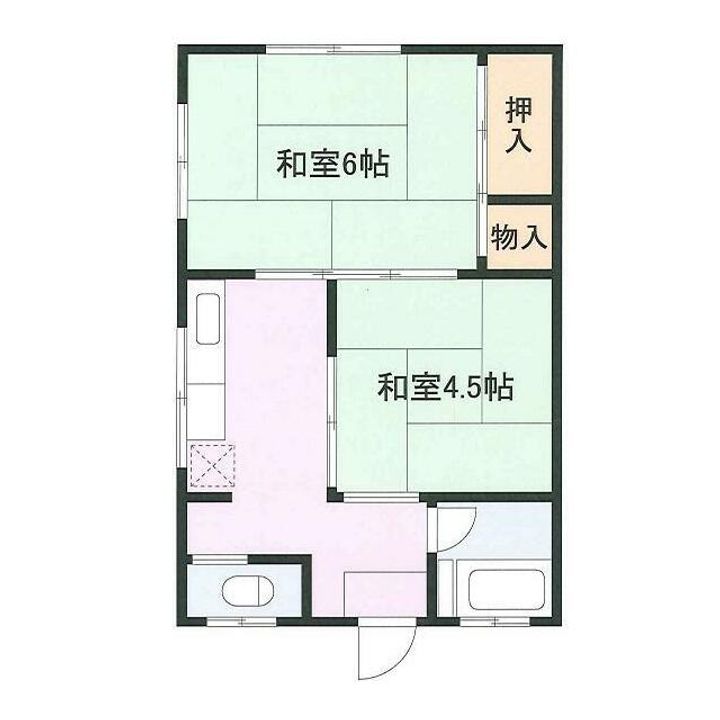 寿荘の間取り