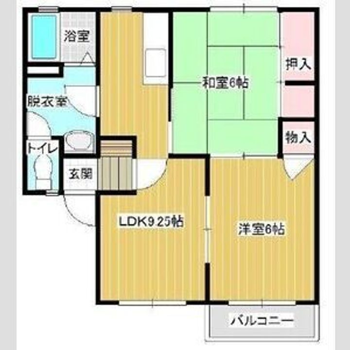 新潟県新潟市西区坂井東4(アパート)の賃貸物件の間取り