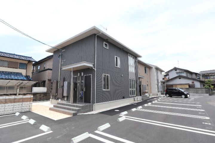 岡山県倉敷市田ノ上(アパート)の賃貸物件の外観