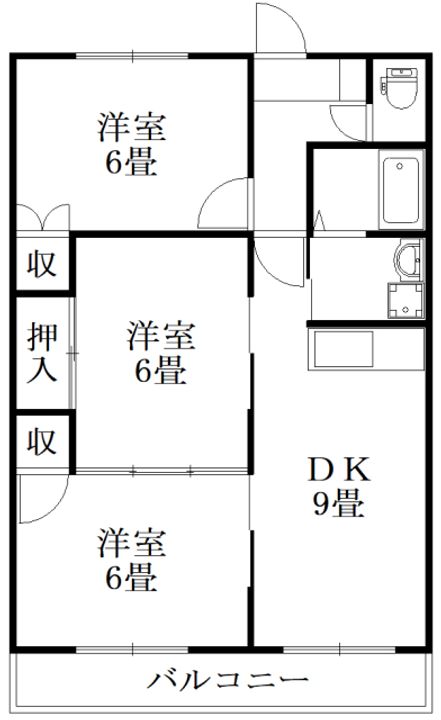 ガーデンヒルズ藍住IIの間取り