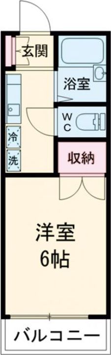 グランジュールA棟の間取り