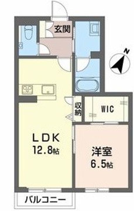 カーサグラス エステの間取り