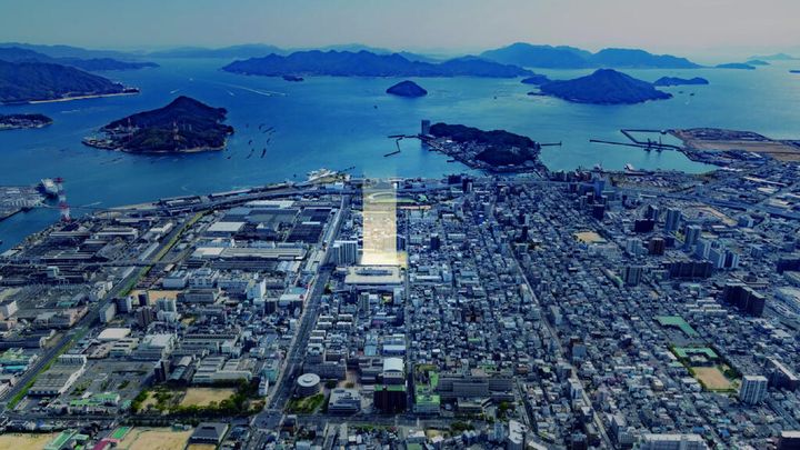 ヴェルティタワーヴィレッジ宇品westの外観