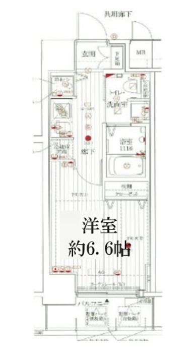 大阪府大阪市淀川区十八条1(マンション)の賃貸物件の間取り