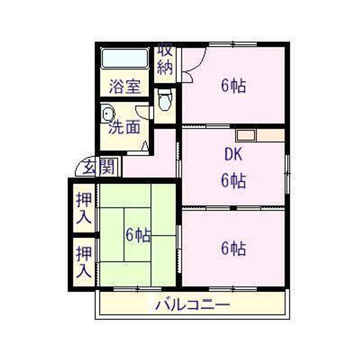 バリュージュ本新町の間取り