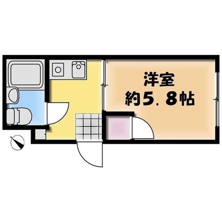 コーポ・コトブキの間取り