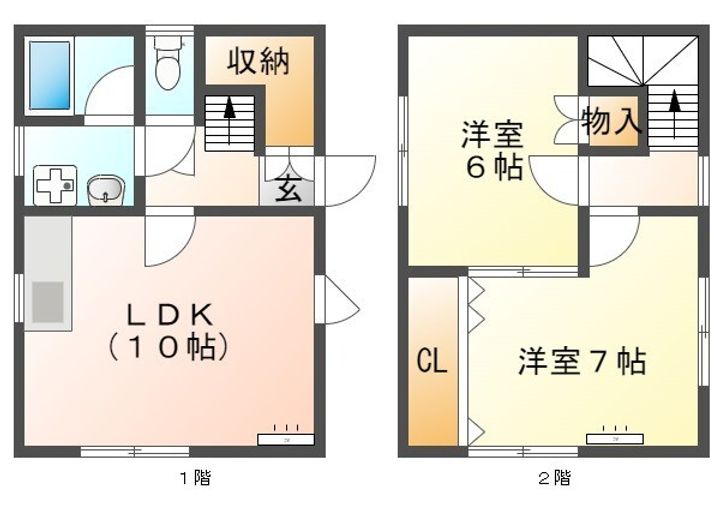 岩手県一関市千厩町千厩字前田(一戸建)の賃貸物件の間取り