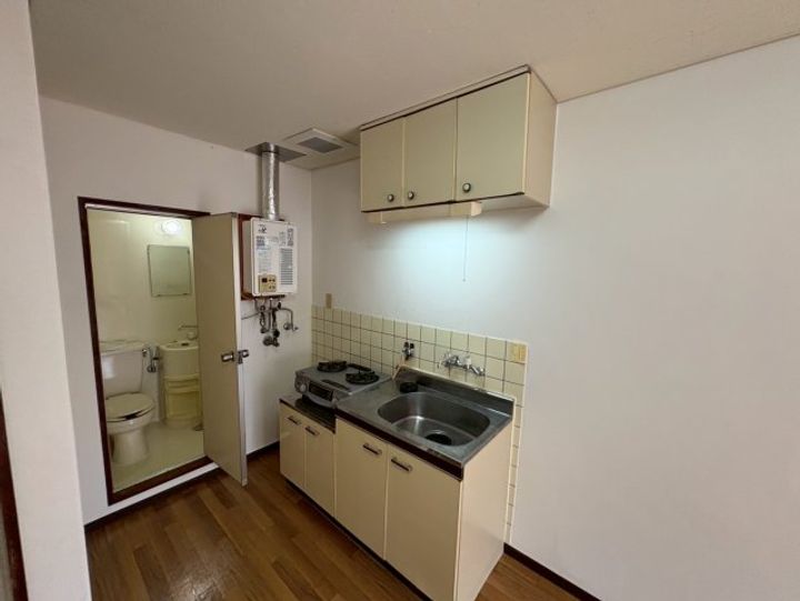 太陽マンションのキッチン