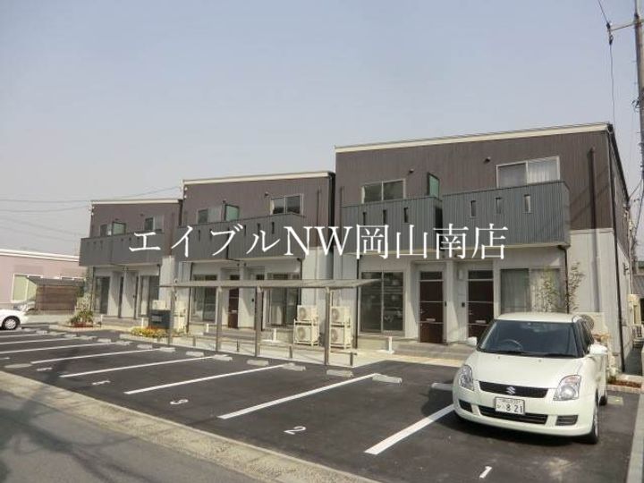 岡山県岡山市南区新保(一戸建)の賃貸物件の地図