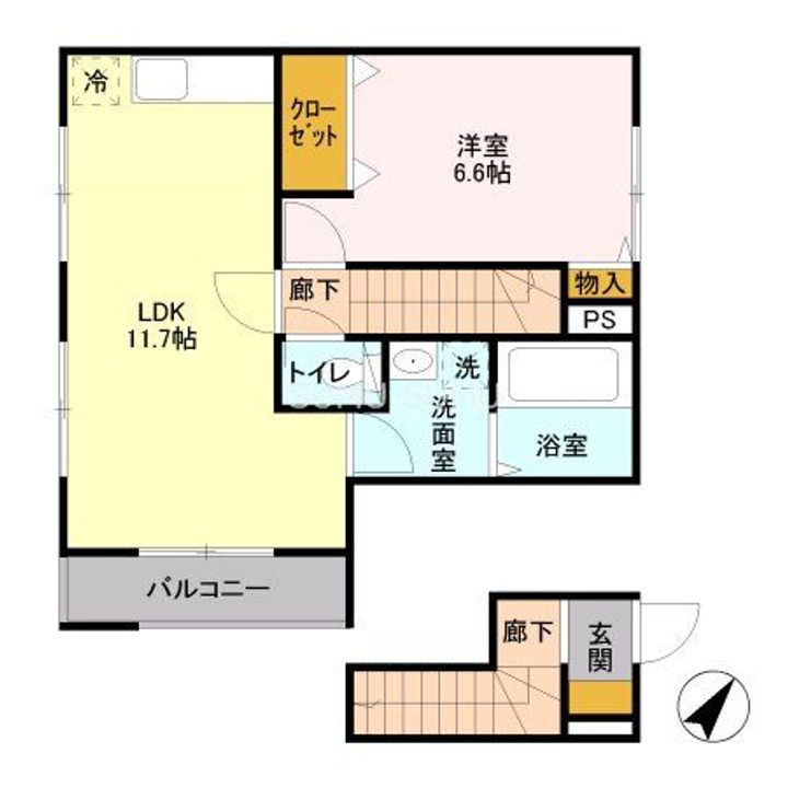 グランセMASEKIの間取り