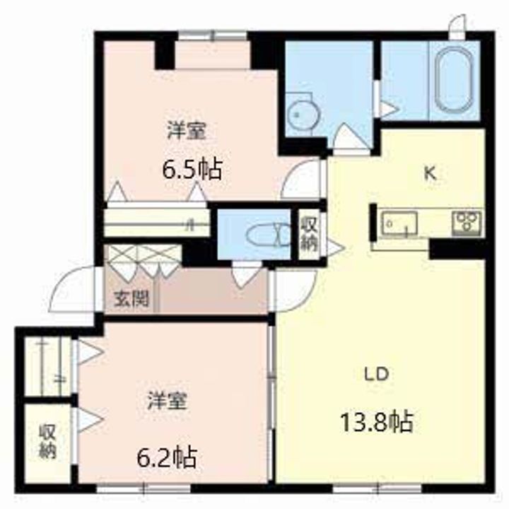 MS シャーメゾンの間取り