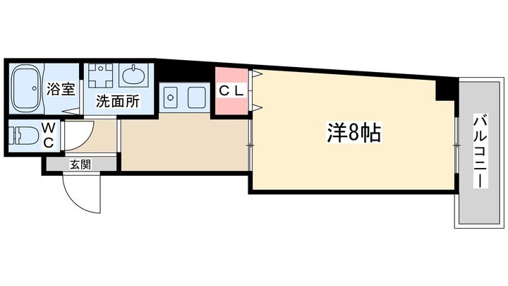 ドゥムレ西天満の間取り