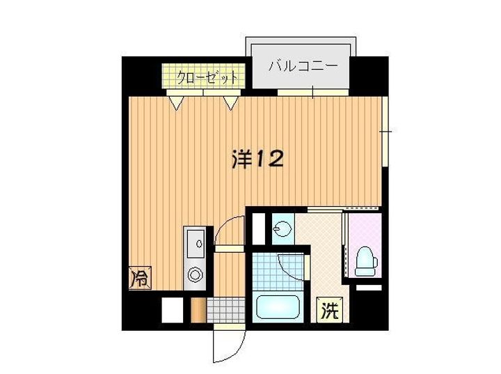 タウンコート開運橋通の間取り