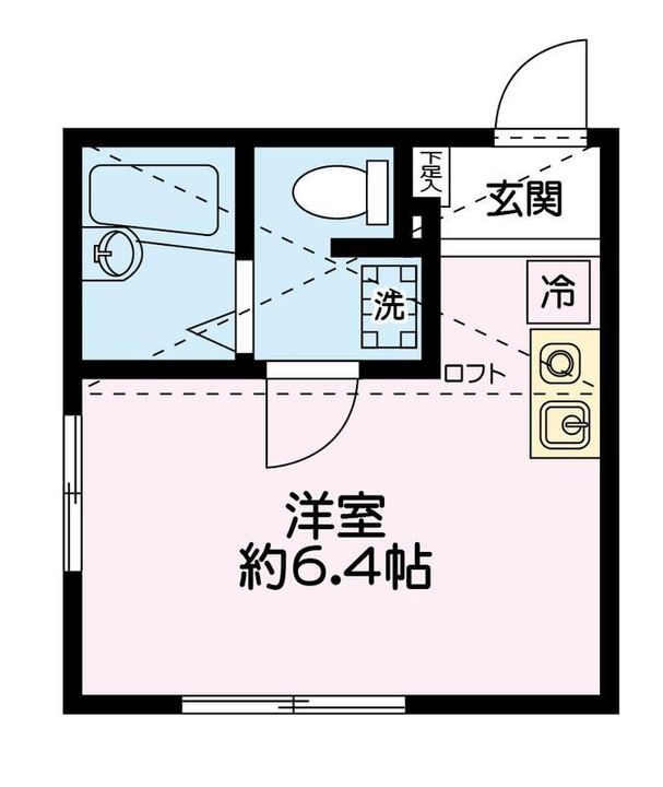 東京都足立区椿2(アパート)の賃貸物件の間取り
